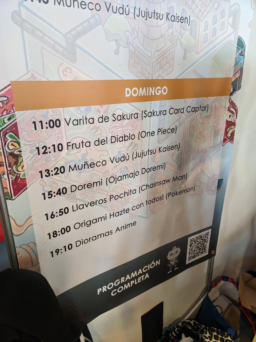 Estamos listos para los talleres de hoy.

¡No os los perdáis! 👀