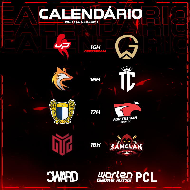 HOJE É DIA DE <a href="/WGRPCL/">PCL🔸Worten Game Ring</a> 

Hoje acaba a fase regular da Portuguese COD League, acompanha a partir das 16 horas na stream da <a href="/WortenPT/">Worten Portugal</a>.

📺 Transmissão:
twitch.tv/wortenpt