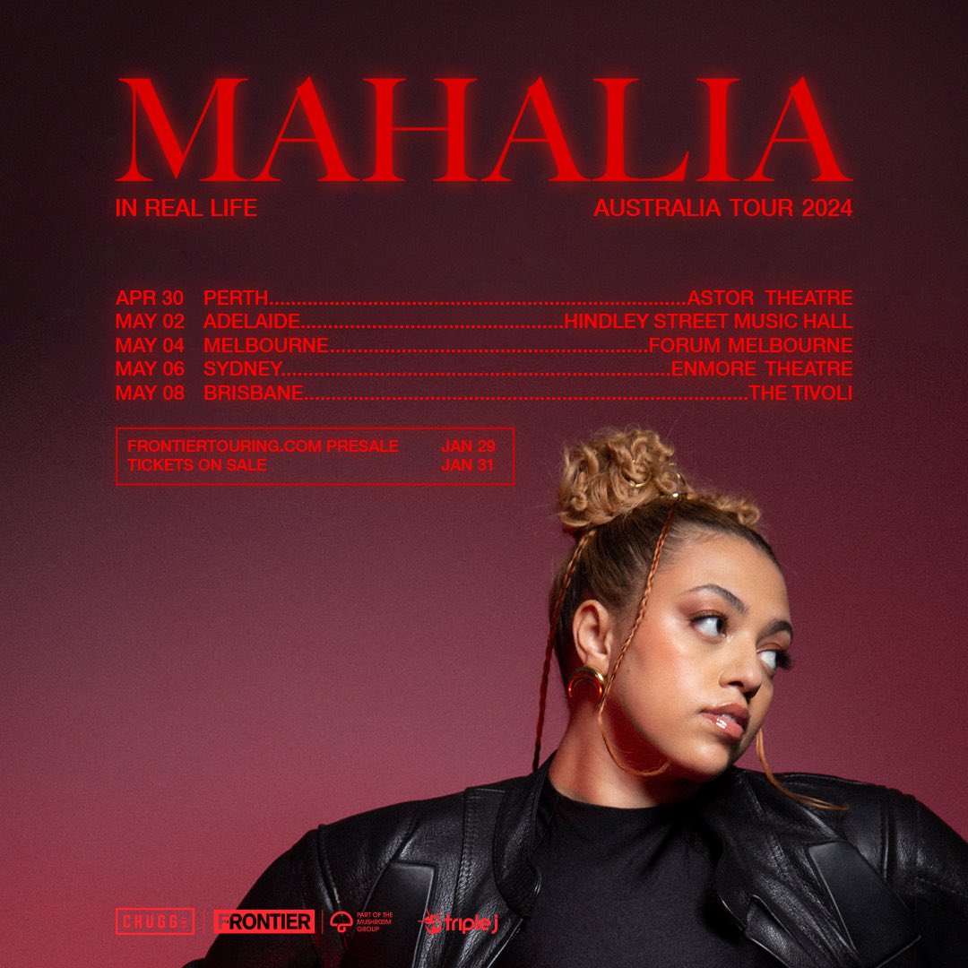 coming to a city near you….. 🇦🇺 mahaliamusic.co.uk/tour/