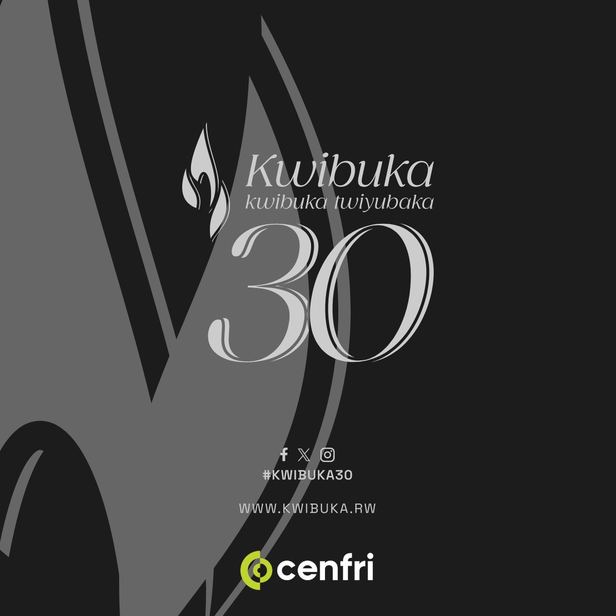 Today we mark the 30th commemoration of the genocide against the Tutsi in Rwanda. Our hearts are with all Rwandans as we remember the lives lost and comfort the survivors. Remember, unite, renew. #Kwibuka30