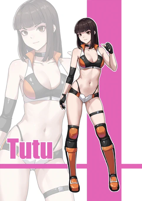 為 畫的設定~tutu也要加入戰鬥咯 