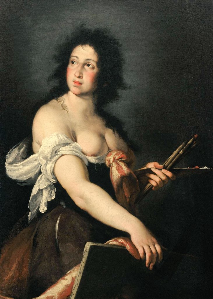 Bernardo Strozzi ( 1581-1644 ) Allegory of Painting 1635