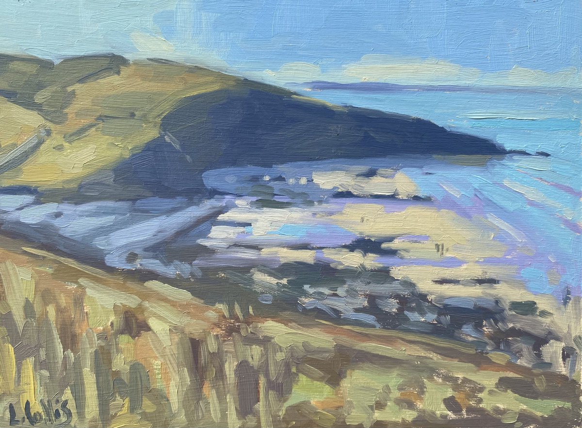 Southerndown Early Summer

8”x6” oil on board
Sold. 
.
Really looking forward to swimming here again soon. 
.

#southerndown #dunravenbay #valeofglamorgan #bridgend #ogmore #porthcawl #wales #seascape