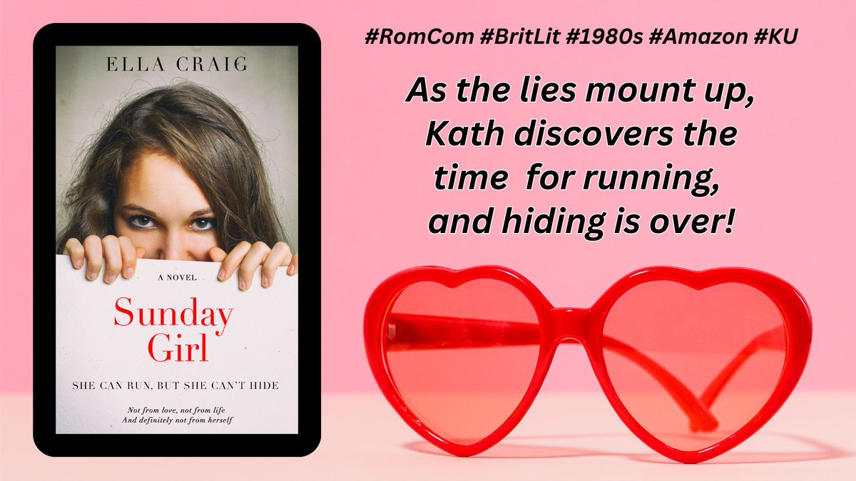 𝗦𝘂𝗻𝗱𝗮𝘆 𝗚𝗶𝗿𝗹 𝗯𝘆 𝗘𝗹𝗹𝗮 𝗖𝗿𝗮𝗶𝗴 She can run, but she can’t hide. 😍Delightful, fun & moving! 🇺🇸amazon.com/dp/B07PRJ7HRK 🇬🇧amazon.co.uk/dp/B07PRJ7HRK #IARTG #RomanceSG #BritLit #1980s #RomCom #MustReads #BookBoost