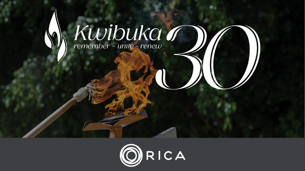 Today marks the start of the Kwibuka 30, the commemoration of the Rwanda’s 30th remembrance of the 1994 Genocide against the Tutsi. As we embark on this week of remembrance, we pay tribute to the victims of this tragic event. Remember, Unite,Renew. #Kwibuka30