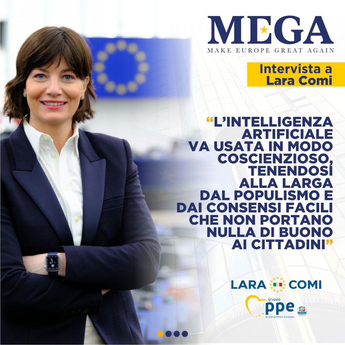 📌Nuovo regolamento UE sull'Intelligenza Artificiale. Ne ho parlato su megatoday. Leggi l’intervista completa 👉🏻 megatoday.eu/2024/04/nuovo-…