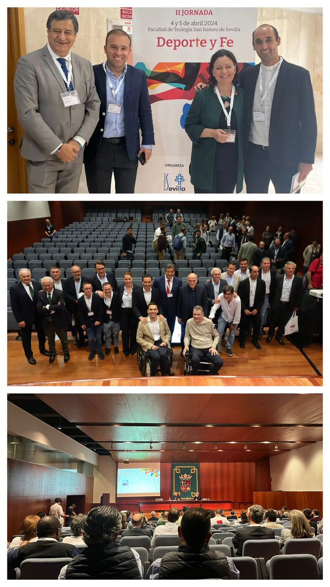 Espectacular lo vivido en la II Jornada <a href="/deporteyfe/">deporteyfe</a> Un auténtico #DreamTeam de ponentes compartieron cómo se puede llegar a DIOS por el #deporte. Enhorabuena por el éxito  y gracias infinitas por la confianza @trankitrigo @dieperord #PadreLitus, con vosotros al fin del mundo!
