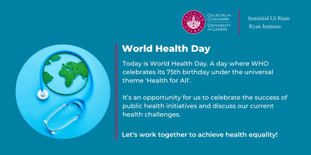 🏥 Happy World Health Day! Health is a fundamental human right. Let's prioritize accessible healthcare, mental well-being, and healthy living for all. Together, we can build healthier communities and a brighter future. 💪🩺 #WorldHealthDay