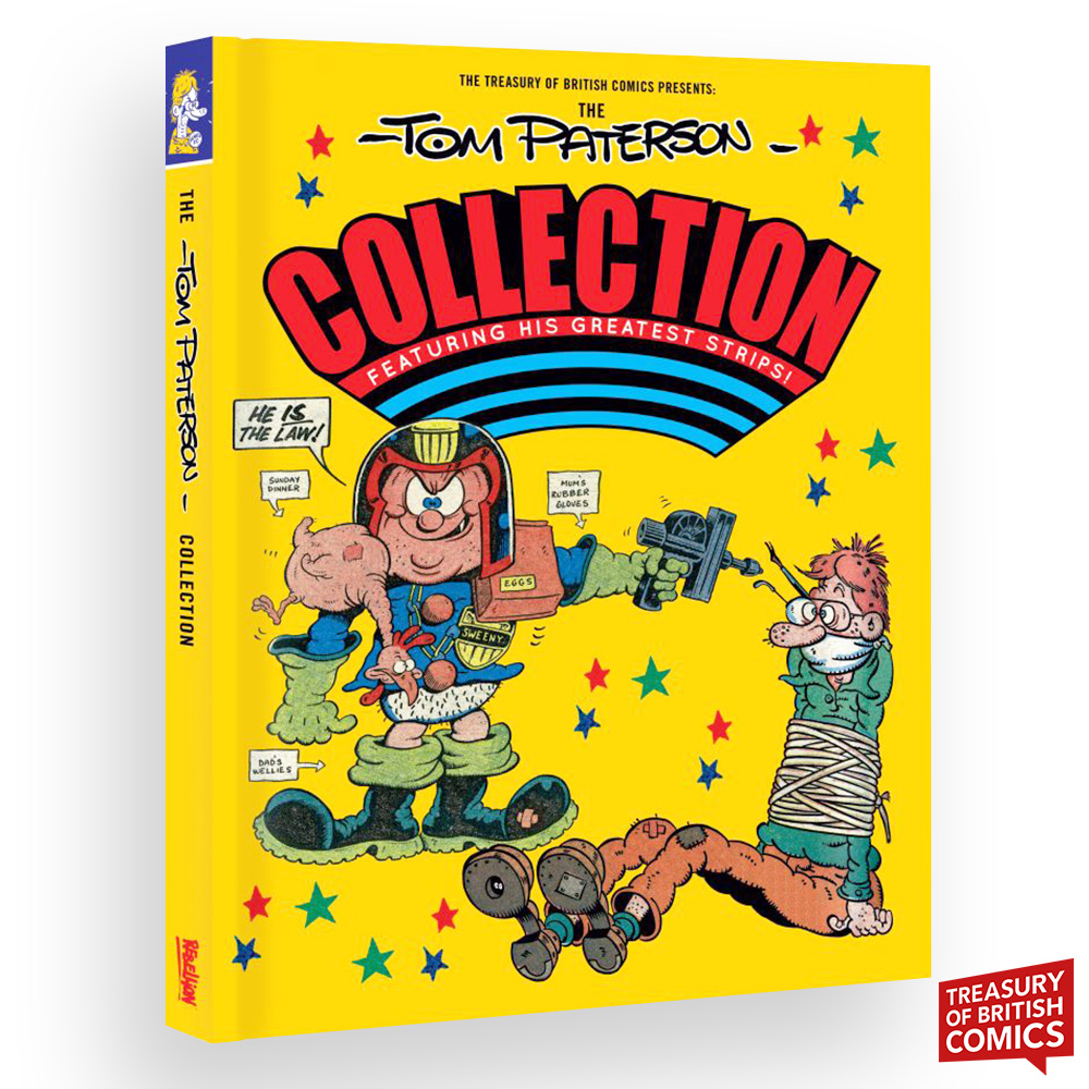 Tom Paterson is one of the most inventive and influential cartoonists British comics has ever produced – and this gorgeous book collects his outstanding work for classic titles like Buster, Whoopee!, Jackpot, Whizzer & Chips and Oink! bit.ly/481lH9f