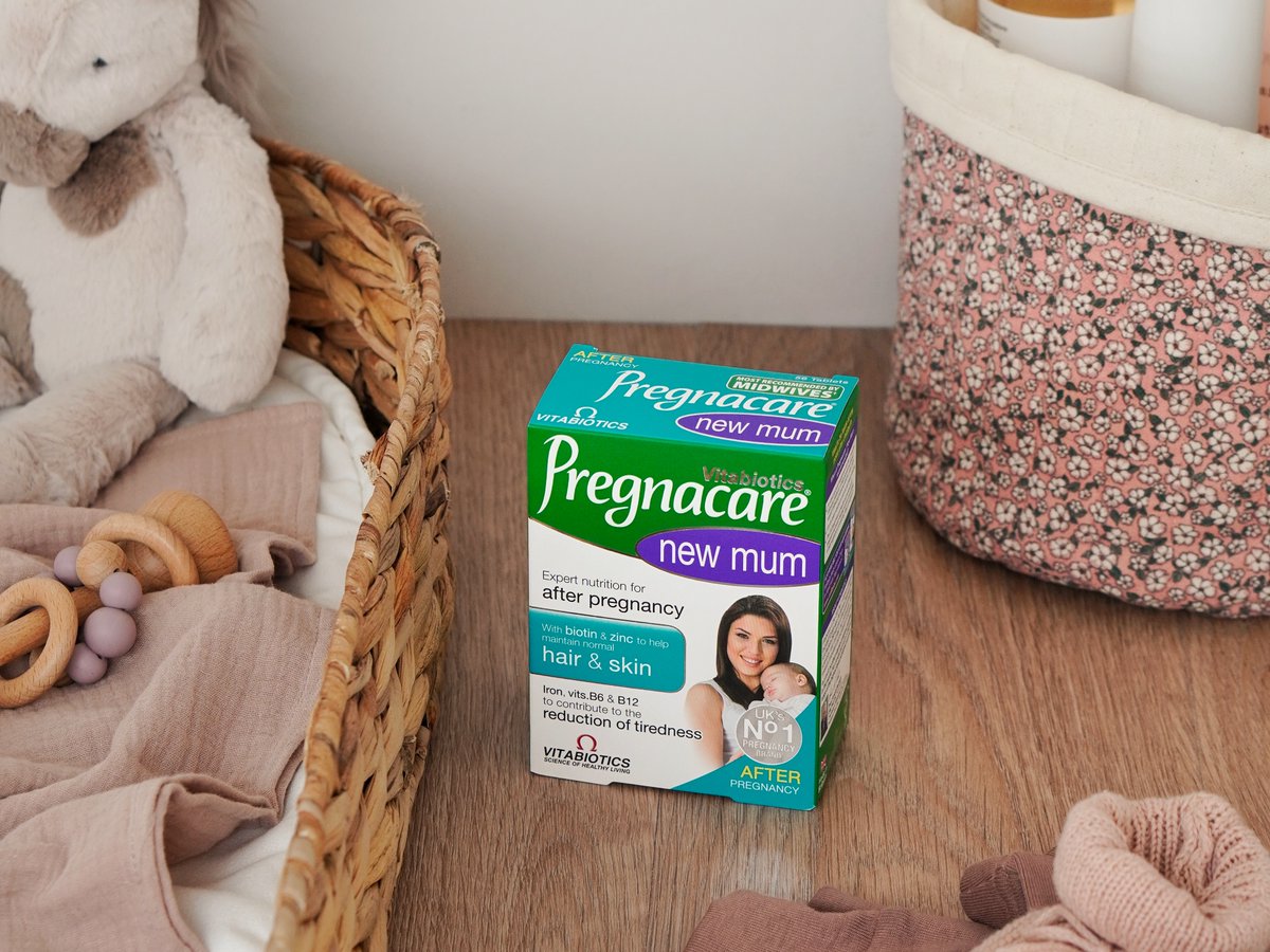 It’s important to look after yourself when you're a new mum.
⁣
#Pregnacare New Mum contains nutrients including vitamin B12 and iron which contribute to the reduction of tiredness and fatigue. Plus zinc and selenium which contribute to the maintenance of normal hair.

#NewMum