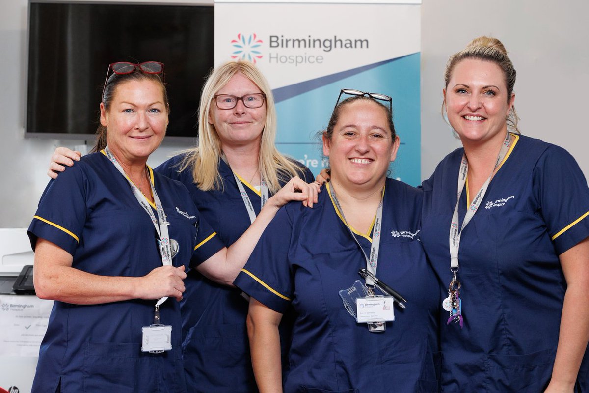 Today is #WorldHealthDay, and we want to say a huge thank you to all our brilliant colleagues, volunteers and fundraisers for the ongoing support they give to Birmingham Hospice 🩷