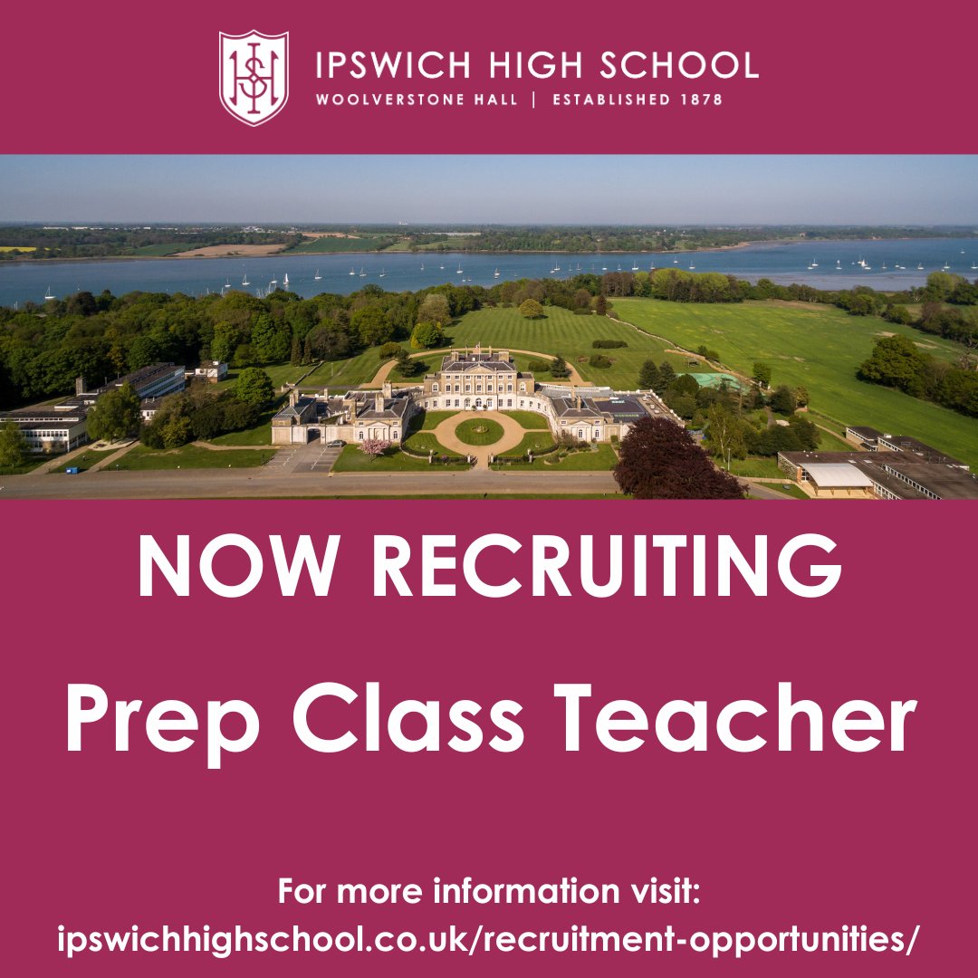 We are currently recruiting for a Prep Class Teacher. For more information please visit: bit.ly/3KBqgOW