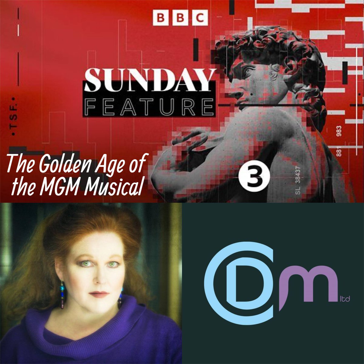 Tune into BBC Radio 3 tonight at 7.15pm for Sunday Feature's The Golden Age of the MGM Musical, presented by Musician and broadcaster Neil Brand and featuring interviews with client KIM CRISWELL (@KimDCriswell). @BBCRadio3 @NeilKBrand