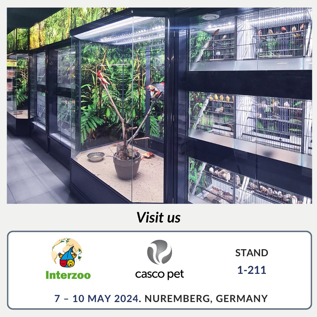We're excited to announce that we will be showcasing at Interzoo 2024 - The World's Leading Trade Fair for the Pet Industry! 🗓️ Mark your calendars: May 7th - 10th, 2024 We can't wait to connect with fellow pet enthusiasts, professionals, and industry leaders at this event!