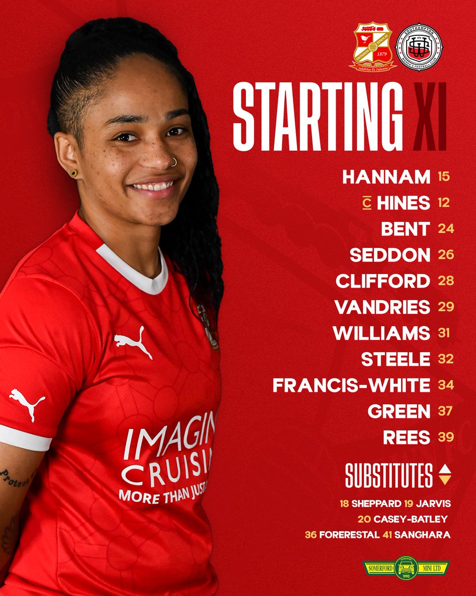 🤩 Steph Bent's first start for 14 months ↩️ Kiara Francis-White returns from injury 🏹 Georgia Vandries leads the line 📋 Here's how #STFC Development line-up to face Southampton this afternoon: