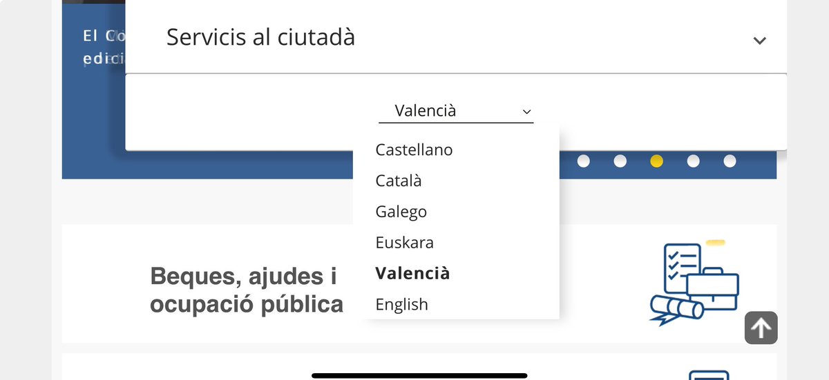 Els talibans de la llengua són els que des del ministeri de Cultura (!!) diferencien el català del valencià a la web de l’organisme com si fossin dos idiomes diferents. Blaverisme en estat pur patrocinat per Sumar.