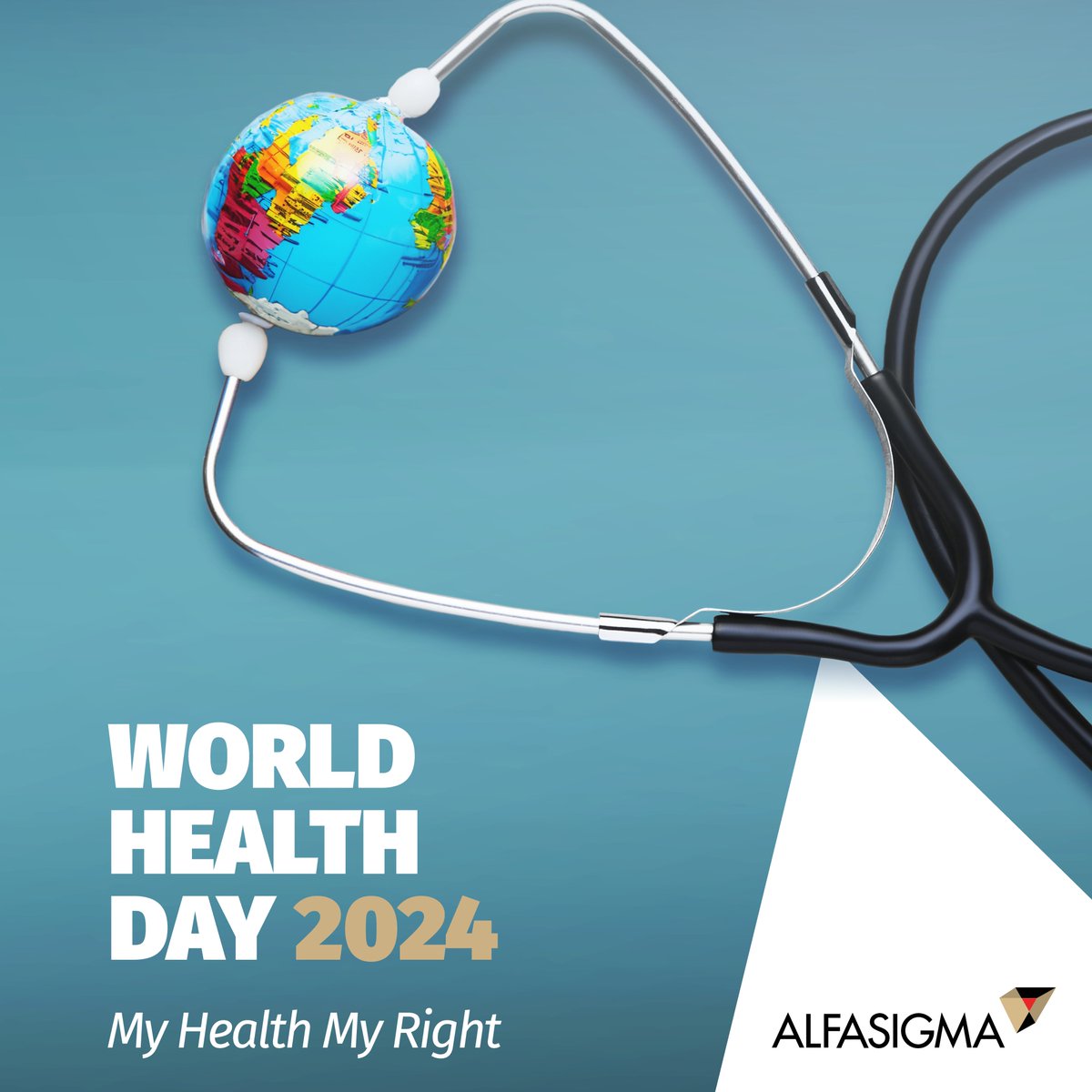 Alfasigma (@alfasigmaspa) on Twitter photo On #WorldHealthDay we stand with the <a href="/WHO/">World Health Organization (WHO)</a>, supporting the campaign #MyHealthMyRight
We strongly believe that everyone, everywhere, deserves access to quality healthcare, education, and information. Prioritizing health, we're investing in a brighter and more equal future for all. On #WorldHealthDay we stand with the <a href="/WHO/">World Health Organization (WHO)</a>, supporting the campaign #MyHealthMyRight
We strongly believe that everyone, everywhere, deserves access to quality healthcare, education, and information. Prioritizing health, we're investing in a brighter and more equal future for all.