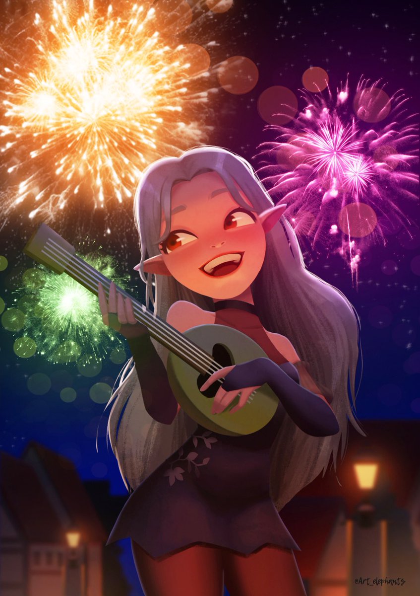 마비노기 20주년 기념 팬아트