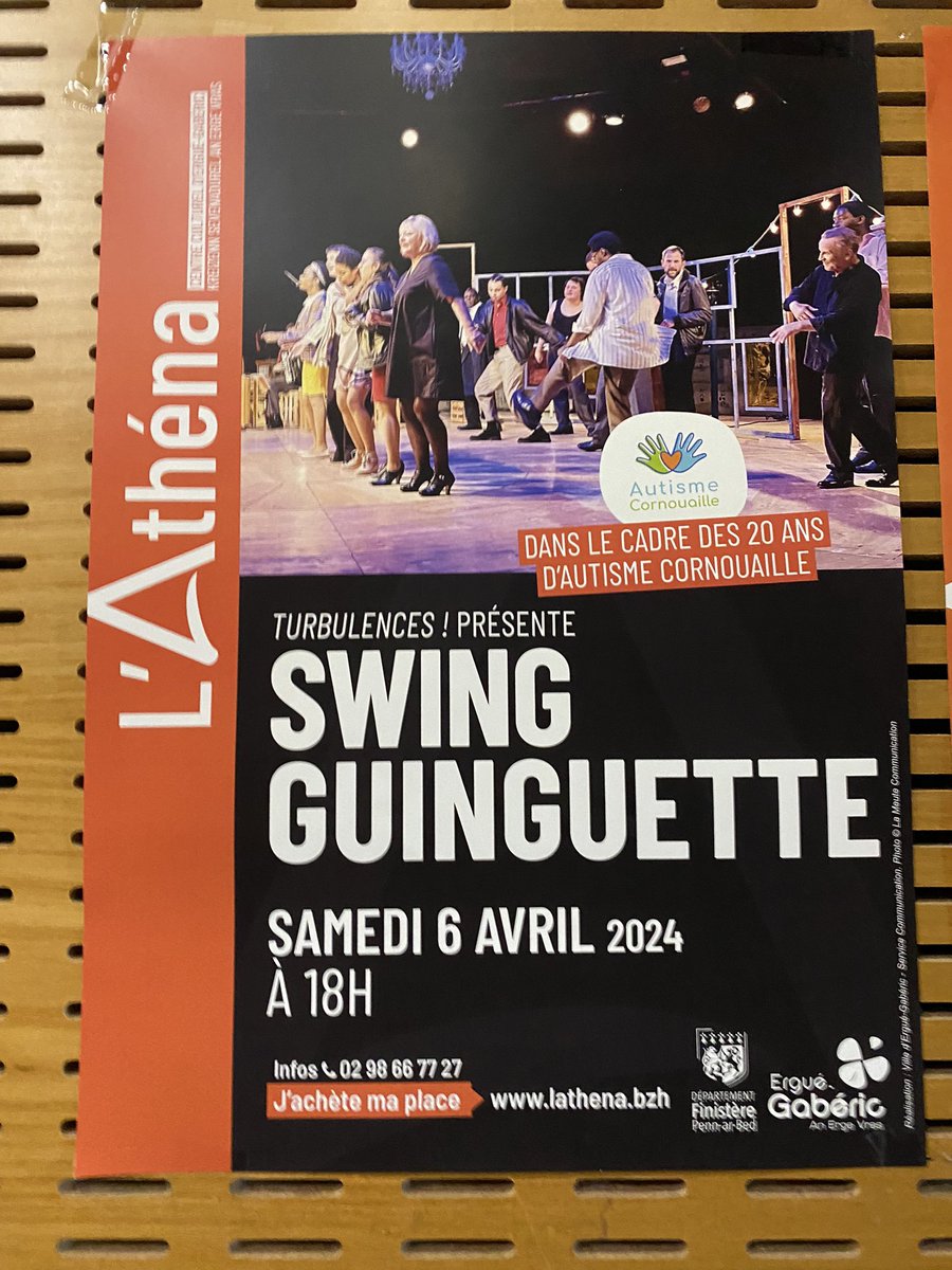 turbulences75's tweet photo. L’Association #Autisme #Cornouailles fête ses 20 ans. #Exposition « Entrez dans notre Univers ». #Spectacle « Swing Guinguette » #Turbulences. Centre Culturel L’#Athena. #ErgueGuaberic. Une belle rencontre, de denses énergies. Un grand merci de votre chaleureux accueil. #Kenavo ! https://t.co/2ZXE58OW8e