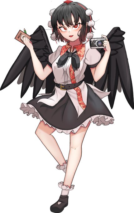 友達の誕生日に描いた文ちゃん

#東方Project #东方Project #touhou #동방프로젝트 #射命丸文 