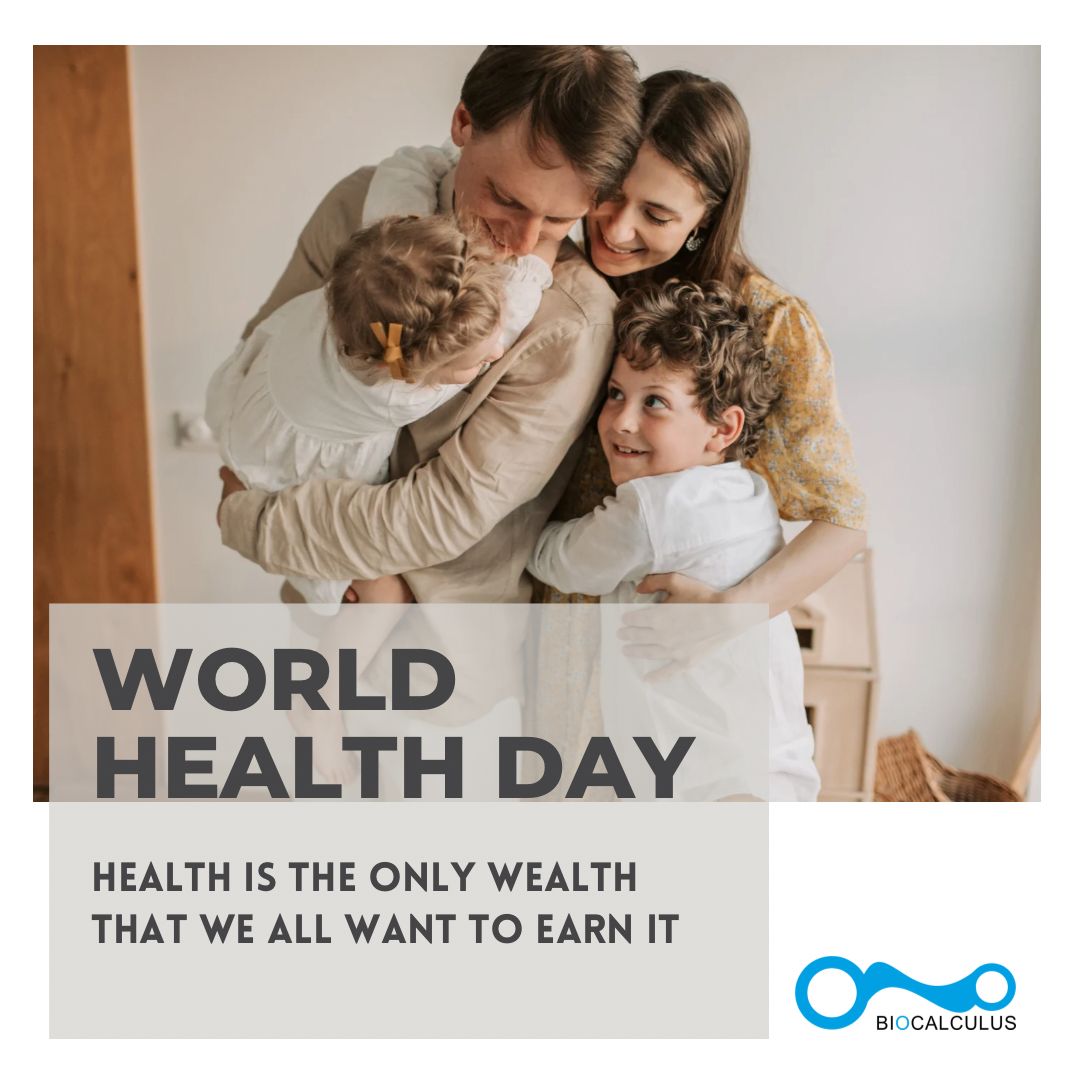MyBioCalculus's tweet photo. Happy World Health Day from BioCalculus! Today, let's celebrate the heartbeat of life and our commitment to cardiac monitoring excellence. #WorldHealthDay #HeartHealth #BioCalculus visit https://t.co/u807JV37m9 for more. https://t.co/EJfTVTU7Qd