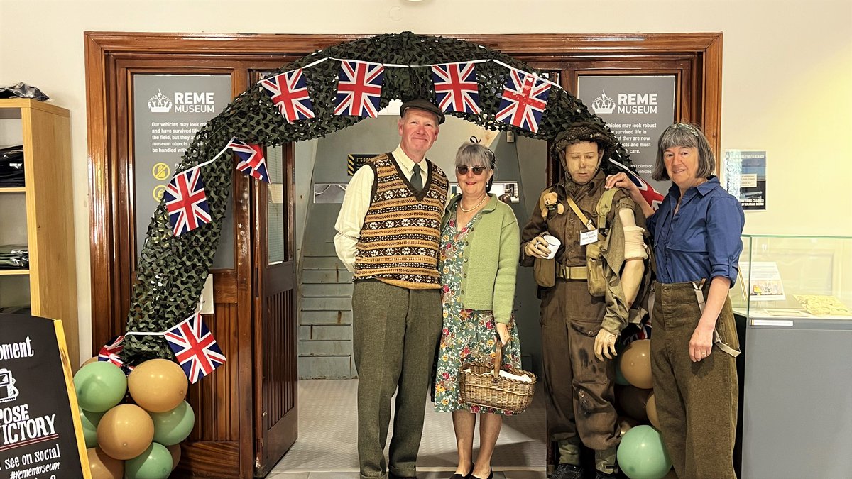 🕰️ Step back in time with Wartime Britain 2024 🕰️ Experience the past brought to life on 11 - 12 May with... 🚙 Authentic WW2-era vehicles 🔫 Re-enactments 💥 Live demonstrations 🎵 And performances by the Lyneham Military Wives Choir! Book now! rememuseum.org.uk/Event/wartime-…