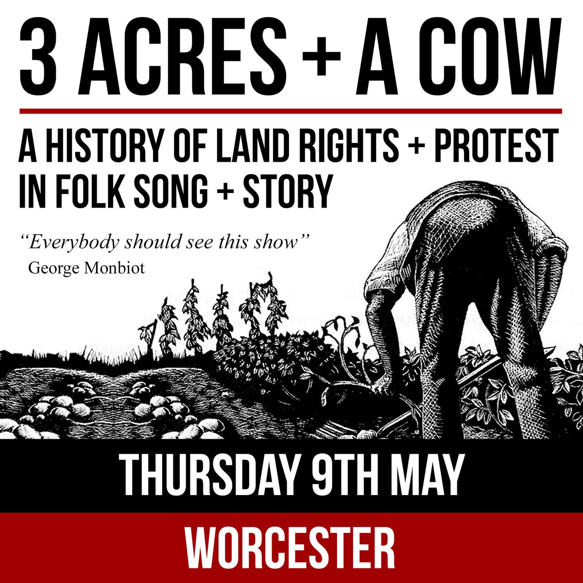 I loved this so much that I reached out to @ThreeAcresACow to bring it to Worcester & here it is at the lovely @WorcsStSwithuns 9th May Get your tickets soon tickettailor.com/events/modifyt…