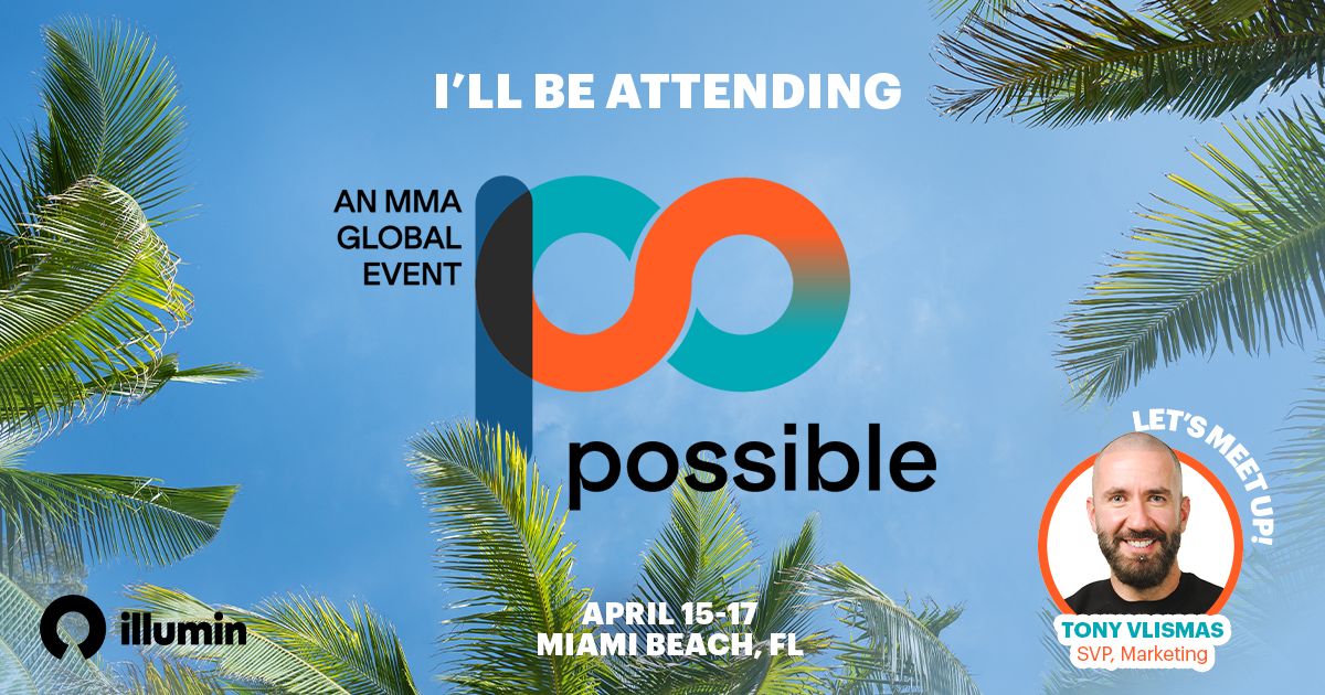 Si estás por Miami y trabajas en #marcas / #anunciantes, no te pierdas el evento @PossibleEvent
#Possible2024. Con @jmtribo y todo el equipo @illuminHQ. 

Ofrecemos free ticket y #travelcredit 🏖 ¿Hablamos?

@illumin_ES #programatica #dsp