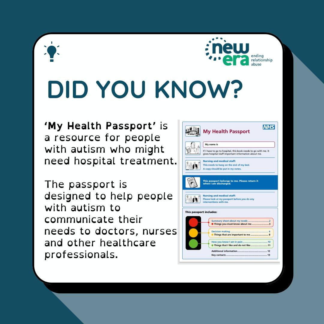 Have you heard of the 'My Health Passport' ? This is a resource for people who have autism who might need hospital treatment. It is designed to help people with autism to communicate their needs to healthcare professionals. Click the link in our bio #accessibility