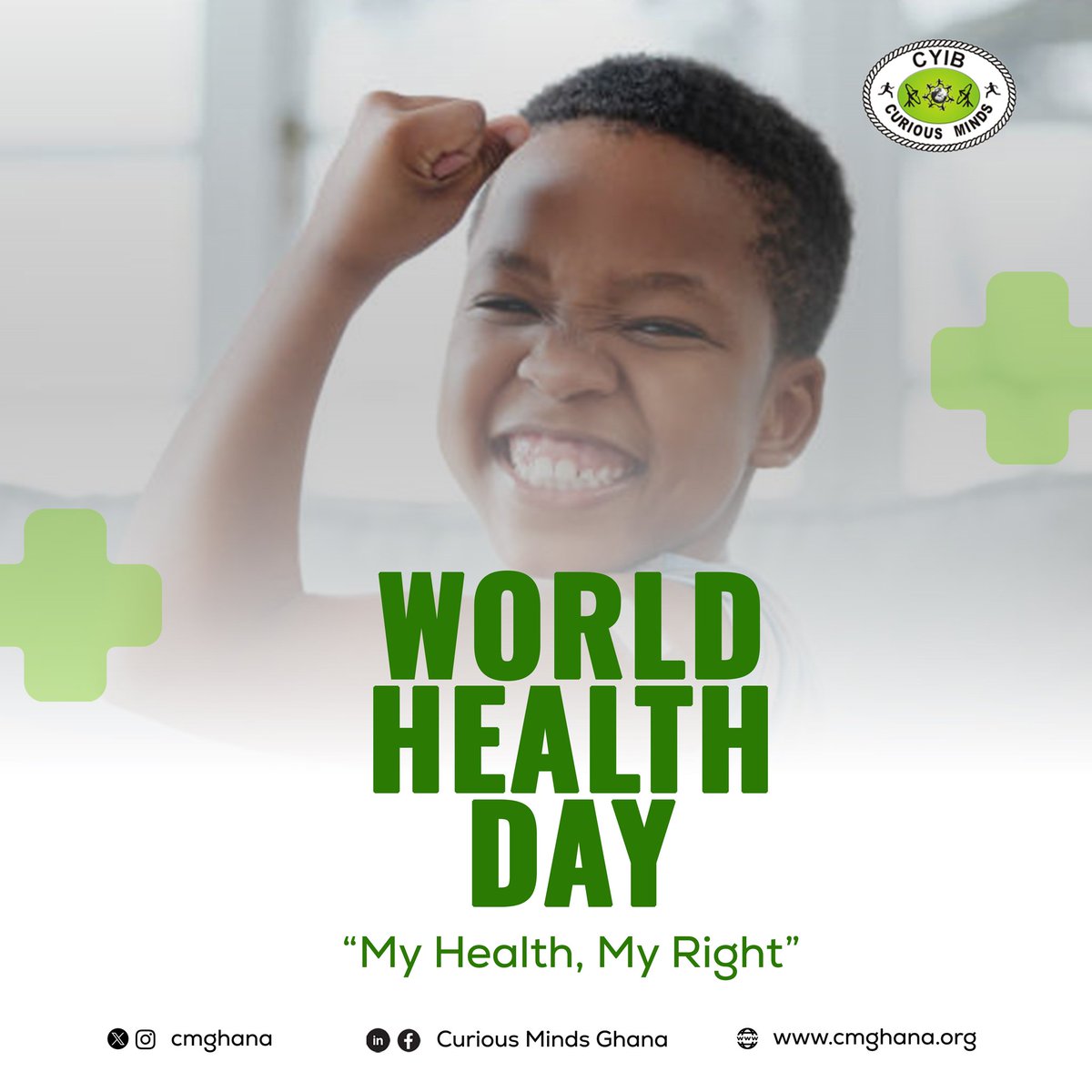 It’s #WorldHealthDay! A reminder that you have the right to: ⚕️safe and quality care, without any discrimination 📊privacy and confidentiality of your health information 🩺information about your treatment and to informed consent ✊🏾bodily autonomy and integrity #CMGhana #Health