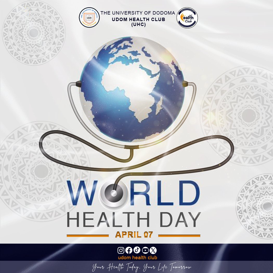 udomhealthclub's tweet photo. As we join the world today to celebrate World Health Day. Let us champion the right of everyone, everywhere to have access to quality health services, education, and information. "My Health, My Right"
#WorldHealthDay
#MyHealthMyRight https://t.co/h71JHDbC9b