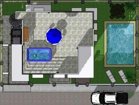 gourageous's tweet photo. 3 storey+roof deck modern native high ceiling, big windows, airy, w/garden, pool, activity area, study room on a 500+sqm lot, solar powered, cctv, wifi, no faultline, non-flooding, east facing home. 1 hectare lot as Superfarm. 1000sqm as our apartment business.T.y.God almighty!🙏 https://t.co/dDvi7eSkhq