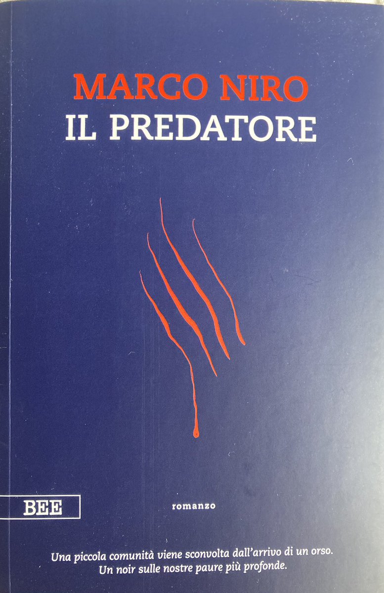 “Commissario! Mi ascolti, commissario! Non è stato un orso!”. Il predatore Marco Niro @bottegaerrante1 In lettura notturna…