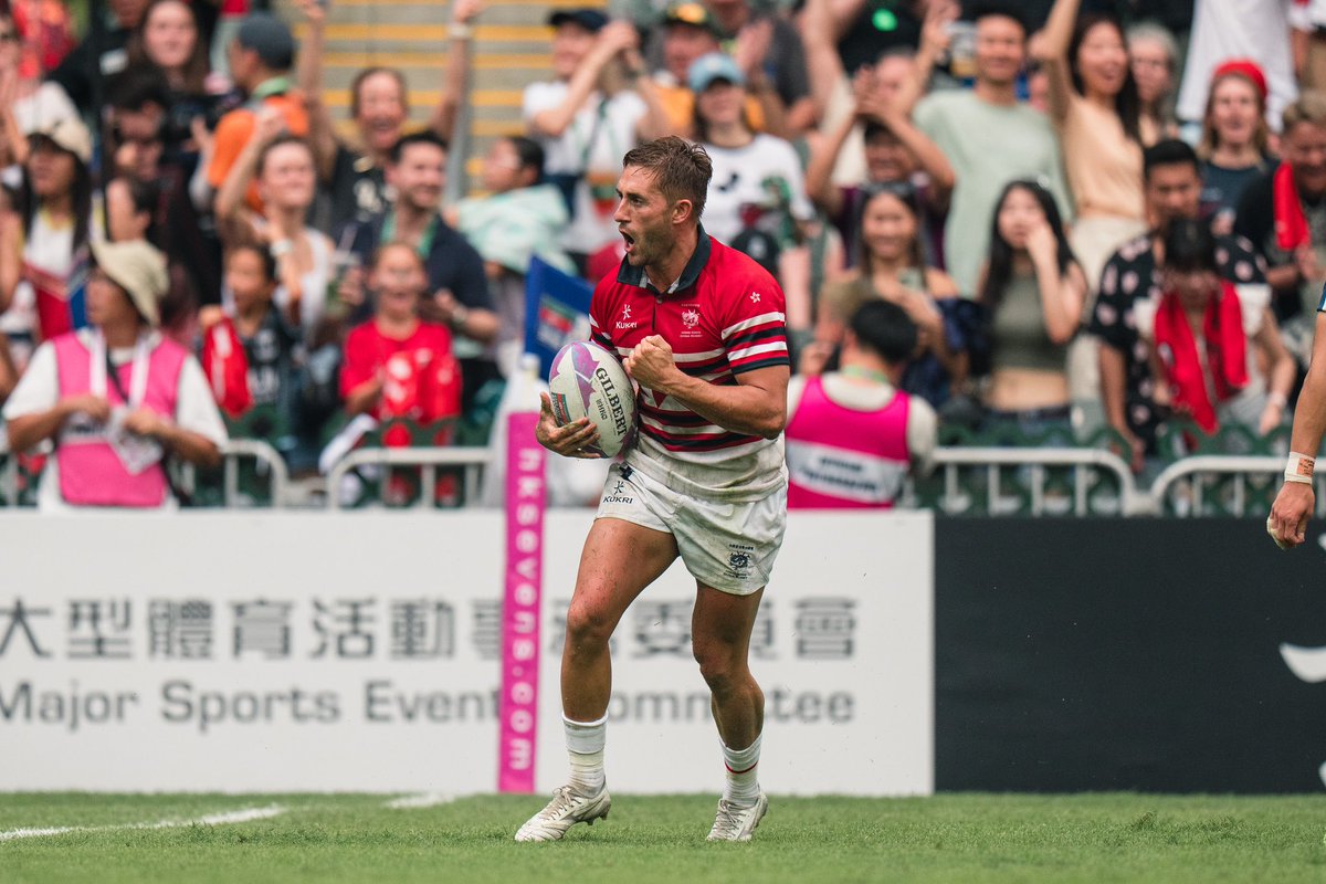 What. A. Performance. 🔥 Congratulations to Hong Kong China Men on winning the inaugural Melrose Claymores tournament! ⚔️🙌 FT: Japan Men 12-22 Hong Kong China Men #hkrugby #allin