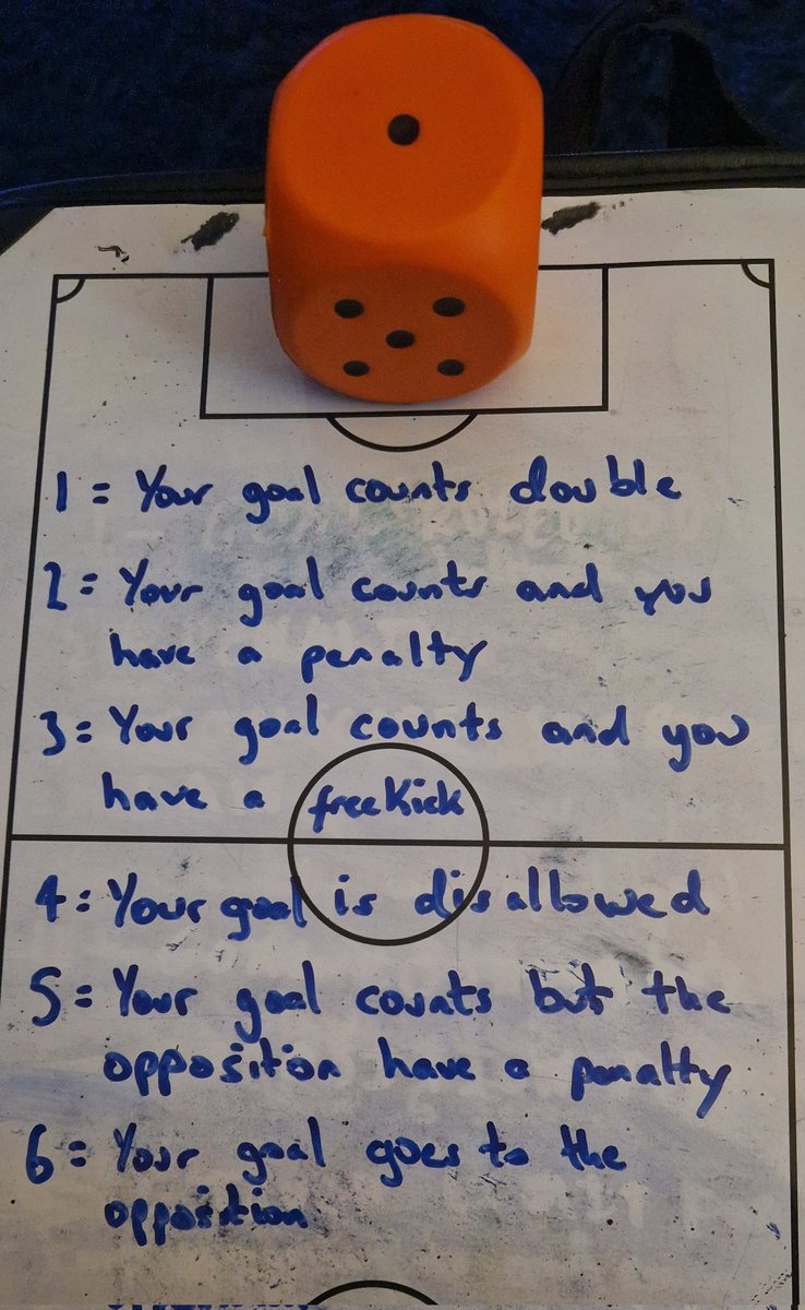 For my #SundayShare, here is a classic, the dice game. Normal game, but when you score, you roll the dice🎲 Loads of ways you could adapt this to your topic or to get the outcomes you want. Lots of fun and a good one for the psych corner to see how players react to adversity!