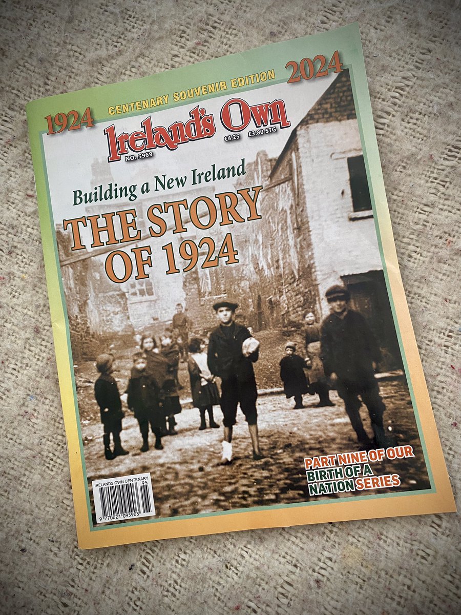 Shhh!🤫 grab a copy of @irelandsown1902 great overview of 1924…the prefect companion for the: Daniel Corkery: The Hidden Ireland - 100 Years on conference on Saturday, April 20 @ImperialCork Brush up on all our questions/insights for the day! #TopScholar