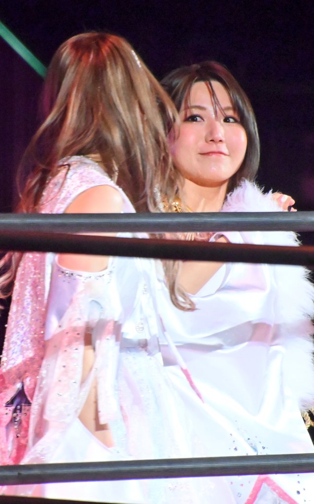 Ryoh85647337's tweet image. AEWデビューおめでとうございますっ！！またいつの日か、マジラビを観れる日を楽しみにしています！！
#坂崎ユカ
#Yukasakazaki 
#AEW
#tjpw
#瑞希
#週プロフォト自慢