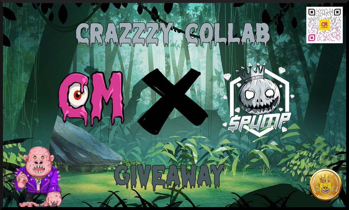 🎁 $PUMP Coin Drop #GIVEAWAY Sponsors: UPH x Crazzzy Monsters👹 🏆 Prizes: 1x Undead Pumpkin Head NFT 🏆 1x Crazzzy Ryoshi Monster NFT 🏆 To Enter: 1️⃣ Follow @PumpCoin_Cro, @CrazzzyMonsters & @CRY_Token 2️⃣ Tag 3 #CROFam friends 3️⃣ Like & Retweet Ends in: 72 hours ⏰ #FFTB