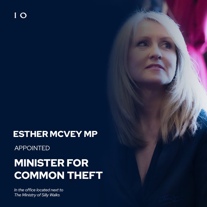 Good ol' Esther McVey is about again. Not content with her free flat which we pay for. Especially shitty<a href="/tag/generalelections2024"class="tags"><span>#generalelections2024</span></a>