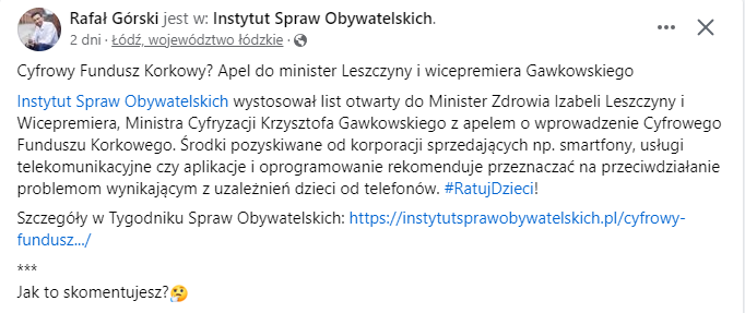 TPodjadek666's tweet photo. Drogi Rafale! Ja skomentuję to tak: jestem uzależniony od czytania tekstów twojej fundacji zwanej instytutem. Proponuję "fundusz korkowy", żebyś mi płacił za wyjście z mojego uzależnienia. Możesz w dolarach, jeśli coś ci z łapówki zostało. Wiesz, tej której wziąłeś od dewelopera https://t.co/Zyj89aWVPS