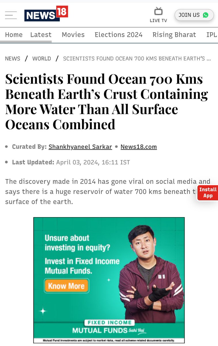 Scientists found more water than all surface oceans combined #TrendingNews #Science #Discovery #europe #discoveramerica #Russia #IncredibleIndia #scienceiseverywhere #UnitedKingdom #UnitedNations #planet #NASA #soil #ClimateCrisis #geology #Geography #sciencenews