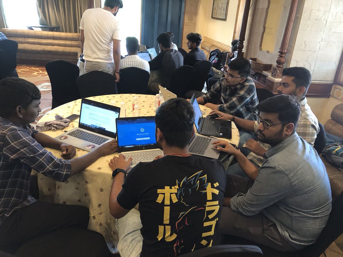 aelfblockchain's tweet image. aelf just wrapped up our Developer Meetup &amp;amp; Hands-On Workshop at Bangalore, where we spent a full day sharing and training over 60 participants on the fundamentals of building secure #smartcontracts 💥🚀

We saw a mix of participants with different background, but regardless if…