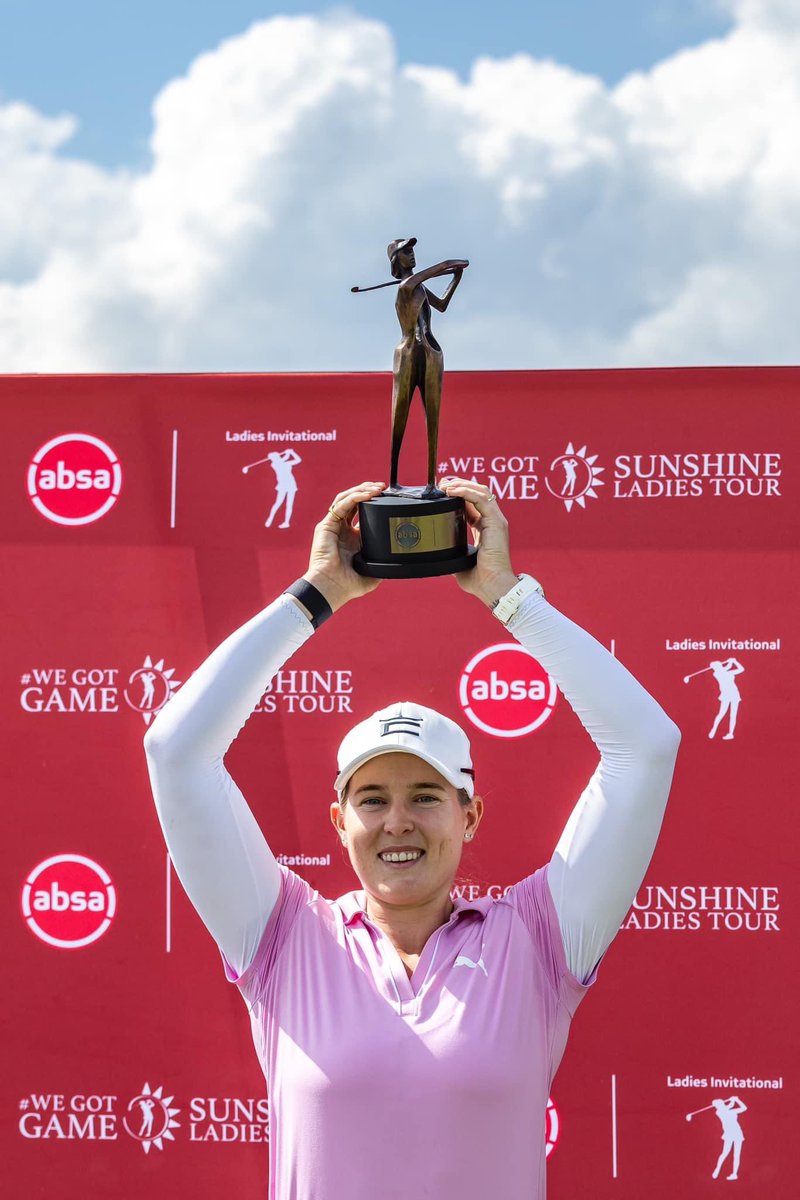 A big congratulations to Cassandra for taking home the trophy at the inaugural Absa Ladies Invitational.

Serengeti Estates is proud to have hosted and witnessed such a fantastic show of pure athleticism and love for the great game

#SerengetiEstates #LadiesGolf #Golf