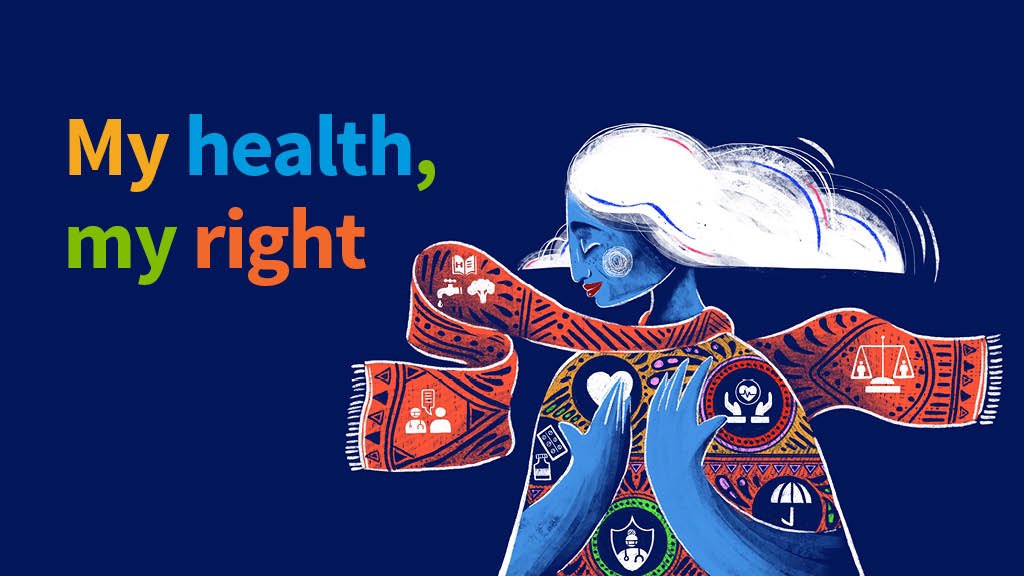 Today is #WorldHealthDay! @WHO calls on all people to demand #MyHealthMyRight! The theme emphasises the importance of universal access to quality healthcare, education, and information for all. #HealthForAll