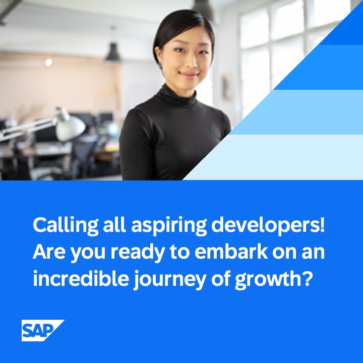 No matter your background or experience level, we're here to guide you every step of the way of your upskilling journey to become a pro at coding. sap.to/6017ZeGGL