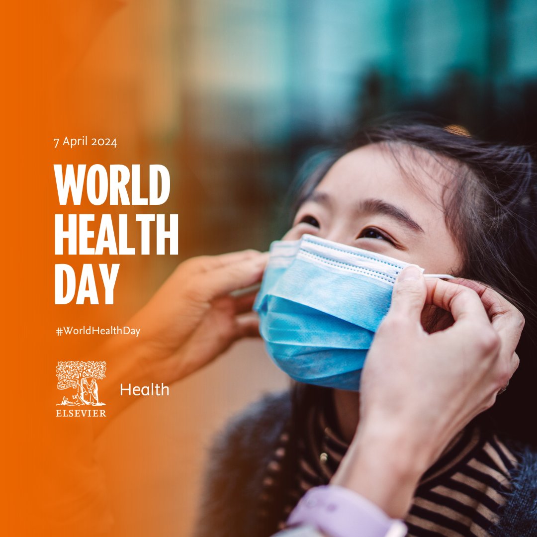Happy #WorldHealthDay! At #ElsevierHealth, our goal is to support clinicians and educators to improve outcomes for the benefit of every patient. Visit Elsevier.health to access clinical tools and resources covering the most pressing topics in health and medicine.
