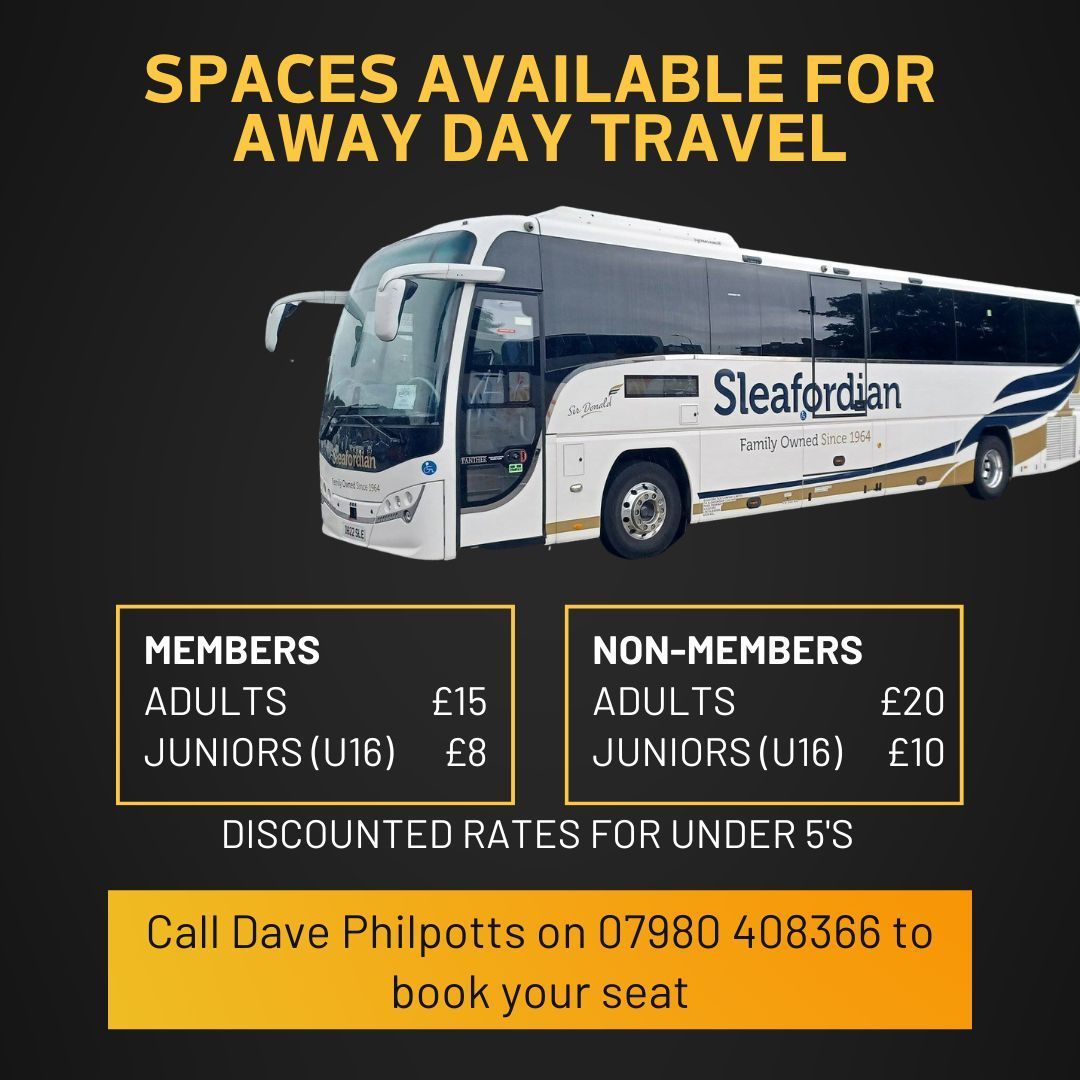 𝙊𝙉 𝙏𝙃𝙀 𝙍𝙊𝘼𝘿 4 matches left for #thegingerbreads, all of them away from home and you can join us by getting on the Grantham Town Supporters Club Coach Liversedge @ Ossett Ashington Sheffield Winterton Just message Dave Philpotts 👇