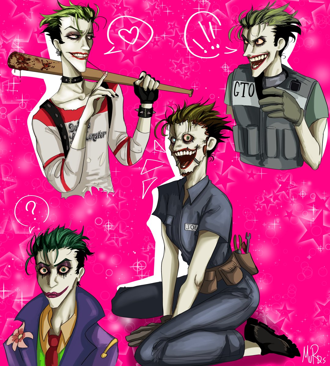 joker party mix!!! #jokerfanart