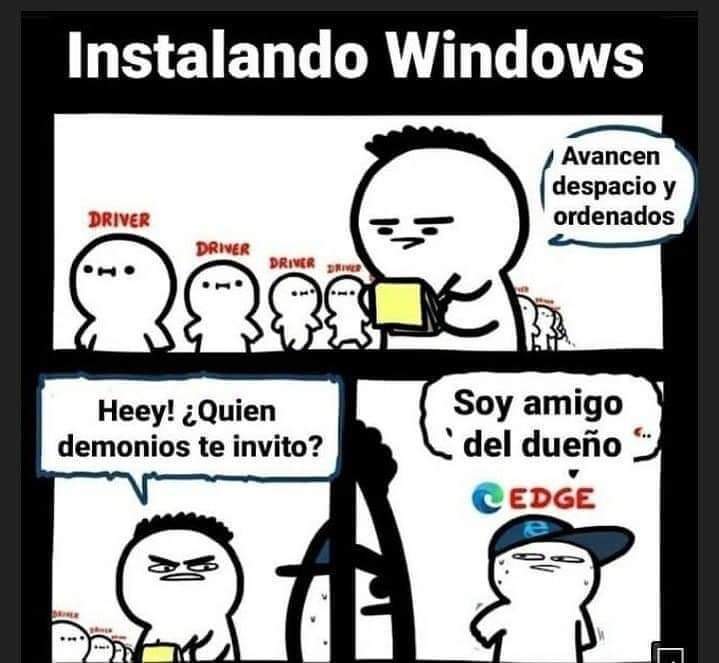 La explicación porque en las estadísticas aparece tantos usuarios con edge 😂 #windows #linux