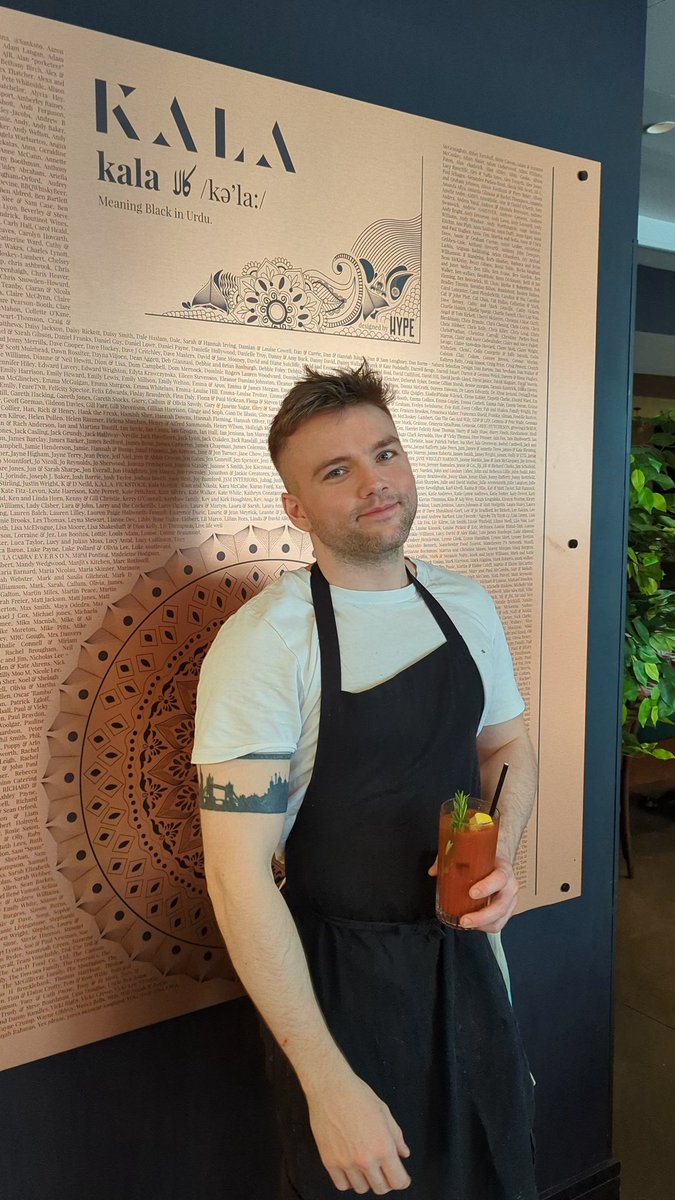 Every Sunday we give the chefs a bloody Mary to set them up for the day!! 😉 Here is chef Tom enjoying his. Bloody Mary's on all day today come and get them!!
